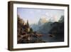 Lake Lucerne-Johannes Bartholomaus Duntze-Framed Giclee Print