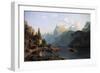 Lake Lucerne-Johannes Bartholomaus Duntze-Framed Giclee Print