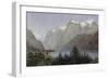 Lake Lucerne-Herbert Moxon Cook-Framed Giclee Print