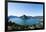 Lake Lugano, Panoramic View from the Top, Switzerland-zveiger-Framed Photographic Print