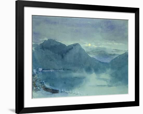 Lake Lugano-John Ruskin-Framed Giclee Print