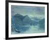 Lake Lugano-John Ruskin-Framed Giclee Print