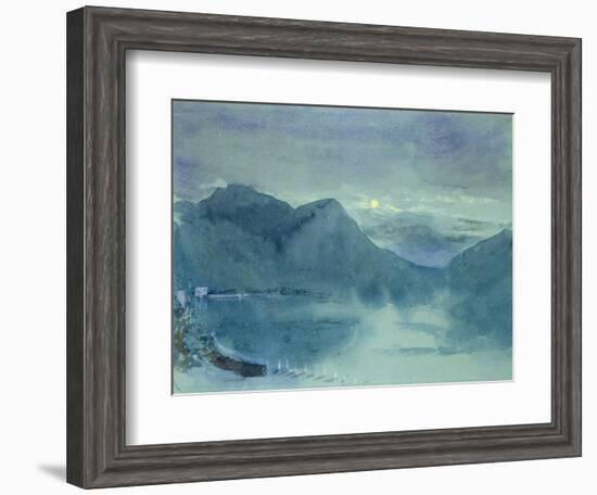 Lake Lugano-John Ruskin-Framed Giclee Print