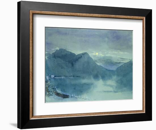 Lake Lugano-John Ruskin-Framed Giclee Print