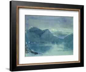 Lake Lugano-John Ruskin-Framed Giclee Print