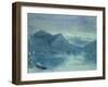 Lake Lugano-John Ruskin-Framed Giclee Print