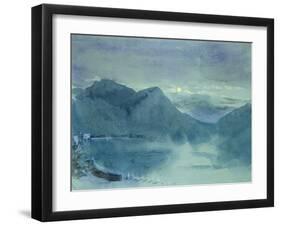 Lake Lugano-John Ruskin-Framed Giclee Print