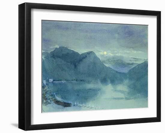 Lake Lugano-John Ruskin-Framed Giclee Print