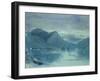 Lake Lugano-John Ruskin-Framed Giclee Print