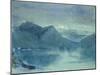 Lake Lugano-John Ruskin-Mounted Giclee Print