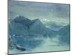 Lake Lugano-John Ruskin-Mounted Giclee Print