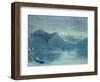 Lake Lugano-John Ruskin-Framed Premium Giclee Print