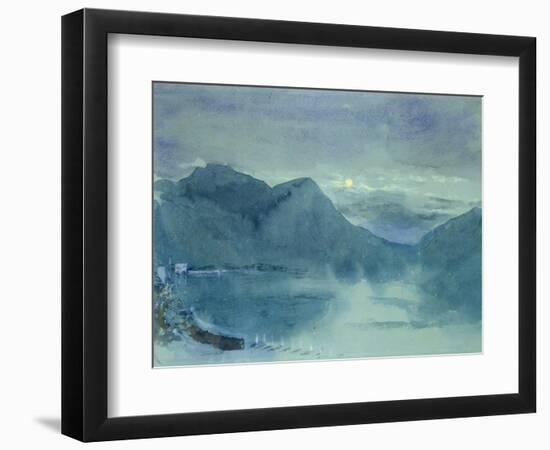 Lake Lugano-John Ruskin-Framed Premium Giclee Print