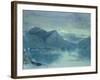 Lake Lugano-John Ruskin-Framed Giclee Print