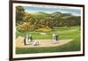 Lake Lure Golf Course, North Carolina-null-Framed Art Print