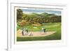 Lake Lure Golf Course, North Carolina-null-Framed Premium Giclee Print