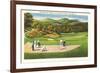 Lake Lure Golf Course, North Carolina-null-Framed Premium Giclee Print