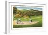Lake Lure Golf Course, North Carolina-null-Framed Art Print