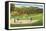 Lake Lure Golf Course, North Carolina-null-Framed Stretched Canvas