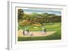 Lake Lure Golf Course, North Carolina-null-Framed Art Print