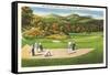 Lake Lure Golf Course, North Carolina-null-Framed Stretched Canvas