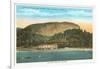 Lake Lure Inn, Chimney Rock Mountain, Asheville, North Carolina-null-Framed Art Print