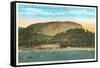 Lake Lure Inn, Chimney Rock Mountain, Asheville, North Carolina-null-Framed Stretched Canvas