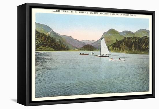 Lake Lure, North Carolina-null-Framed Stretched Canvas