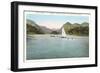 Lake Lure, North Carolina-null-Framed Art Print