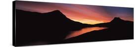 Lake Lurgainn Highlands Scotland-null-Stretched Canvas