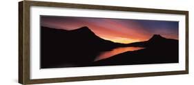Lake Lurgainn Highlands Scotland-null-Framed Photographic Print