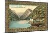 Lake MacDonald, Glacier Park, Montana-null-Mounted Art Print