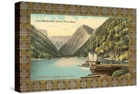 Lake MacDonald, Glacier Park, Montana-null-Stretched Canvas