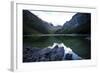 Lake Mackenzie on the Routeburn Trak in New Zealand's South Island-Sergio Ballivian-Framed Photographic Print