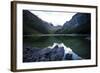 Lake Mackenzie on the Routeburn Trak in New Zealand's South Island-Sergio Ballivian-Framed Photographic Print