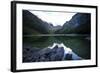 Lake Mackenzie on the Routeburn Trak in New Zealand's South Island-Sergio Ballivian-Framed Photographic Print