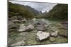 Lake Mackenzie, Routeburn Track, Fiordland National Park, South Island, New Zealand, Pacific-Stuart Black-Mounted Photographic Print