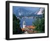 Lake Maggiore, Isola Bella Baveno in Background, Italy-Peter Thompson-Framed Photographic Print