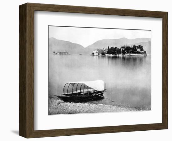 Lake Maggiore, Isola Bella, Italy, 1893-John L Stoddard-Framed Giclee Print