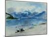 Lake Maggiore-Hercules Brabazon Brabazon-Mounted Giclee Print