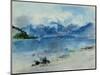 Lake Maggiore-Hercules Brabazon Brabazon-Mounted Giclee Print