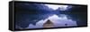 Lake Maligne, Jasper National Park, Alberta, Rockies, Canada-Peter Adams-Framed Stretched Canvas