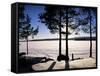Lake Maridal (Maridalsvannet), Oslo's Reservoir, Oslo, Norway, Scandinavia-Kim Hart-Framed Stretched Canvas