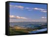 Lake Mary Ronan and Flathead Lake, Elmo, Montana, USA-Chuck Haney-Framed Stretched Canvas