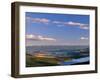 Lake Mary Ronan and Flathead Lake, Elmo, Montana, USA-Chuck Haney-Framed Photographic Print