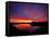 Lake Mashu in Dawn-null-Framed Stretched Canvas