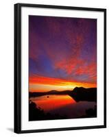 Lake Mashu in Dawn-null-Framed Photographic Print