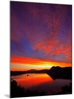 Lake Mashu in Dawn-null-Mounted Photographic Print