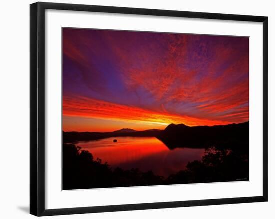 Lake Mashu in Dawn-null-Framed Photographic Print