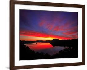 Lake Mashu in Dawn-null-Framed Photographic Print